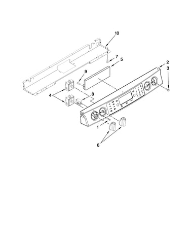 Control panel parts