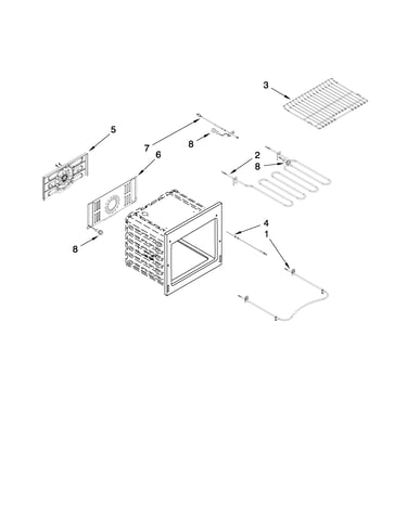 Internal oven parts