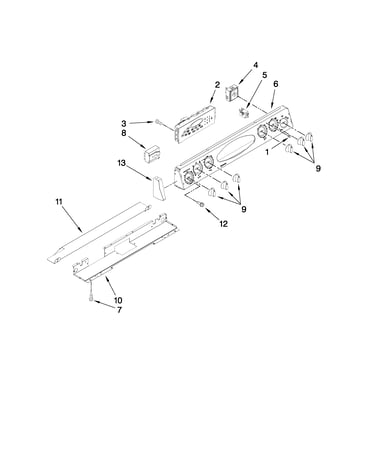 Control panel parts
