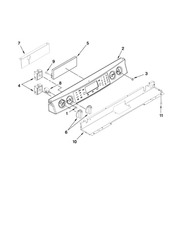 Control panel parts