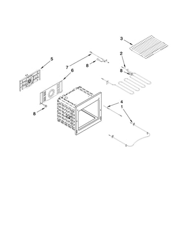 Internal oven parts