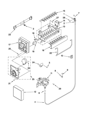 Icemaker parts