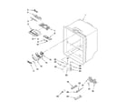 Whirlpool GB2SHTXTS04 refrigerator liner parts diagram