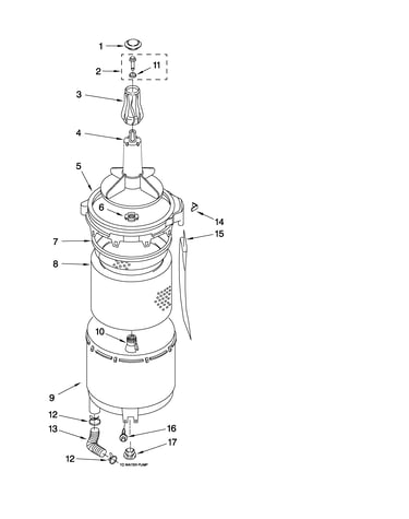 Tub and basket parts