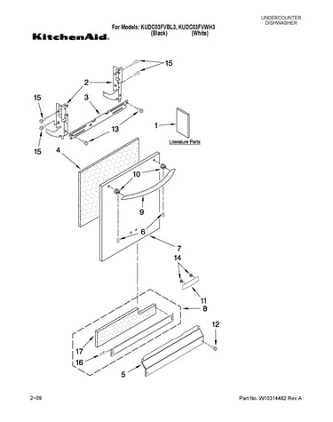 Door and panel parts