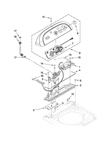 Control panel parts
