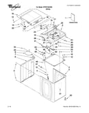 Top and cabinet parts