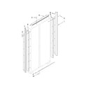 KitchenAid KSSC48QVS02 cabinet trim parts diagram