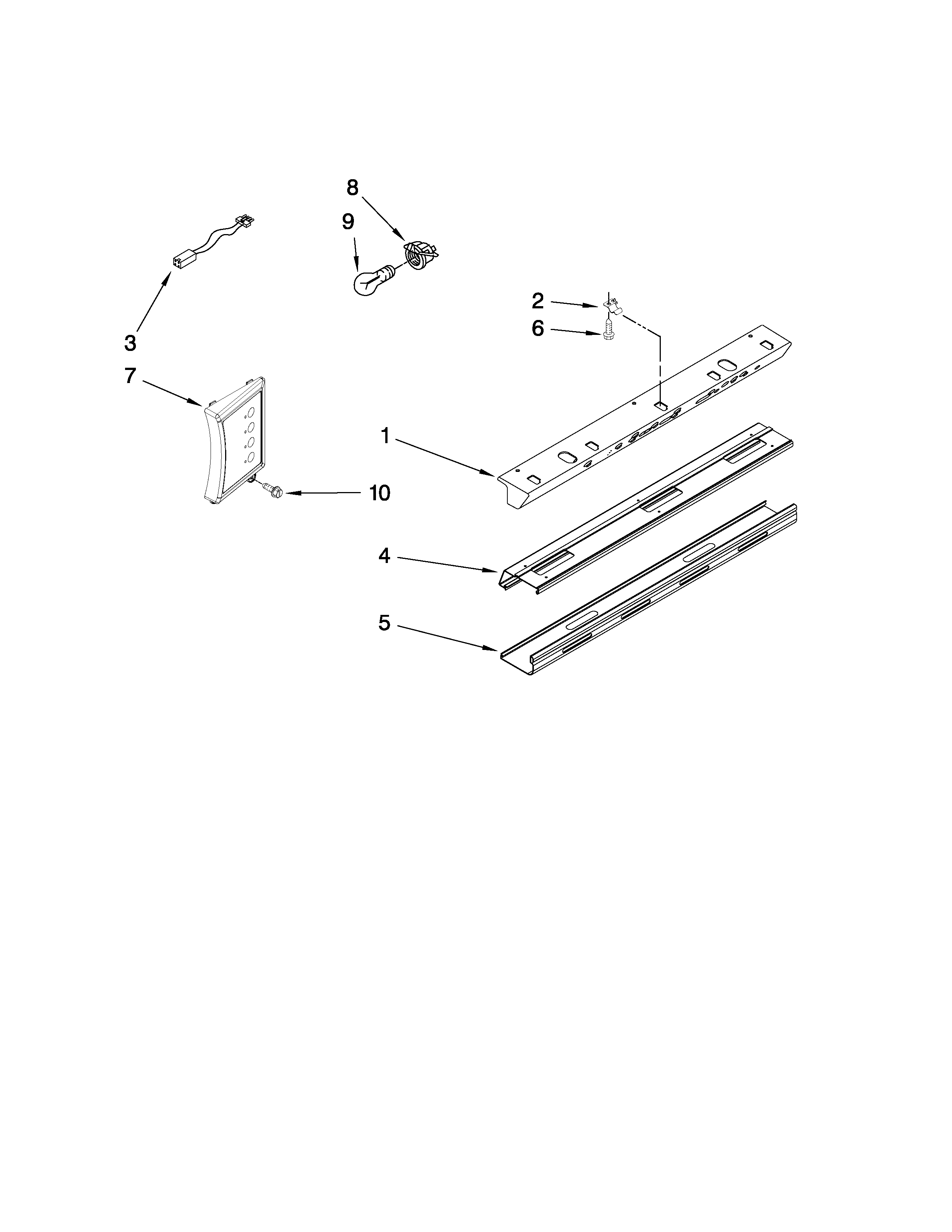 CONTROL PANEL PARTS
