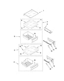 Refrigerator shelf parts