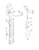 Motor and ice container parts