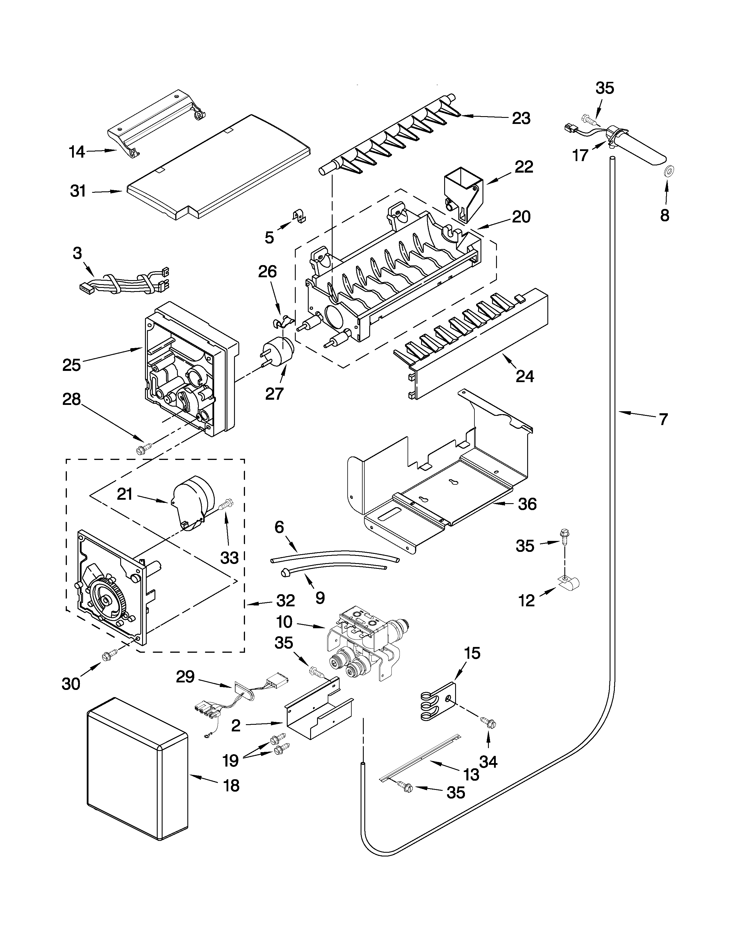 ICEMAKER PARTS
