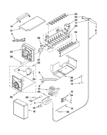 Icemaker parts