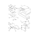 Maytag MBF2256KEW3 freezer liner parts diagram