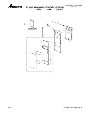 Control panel parts