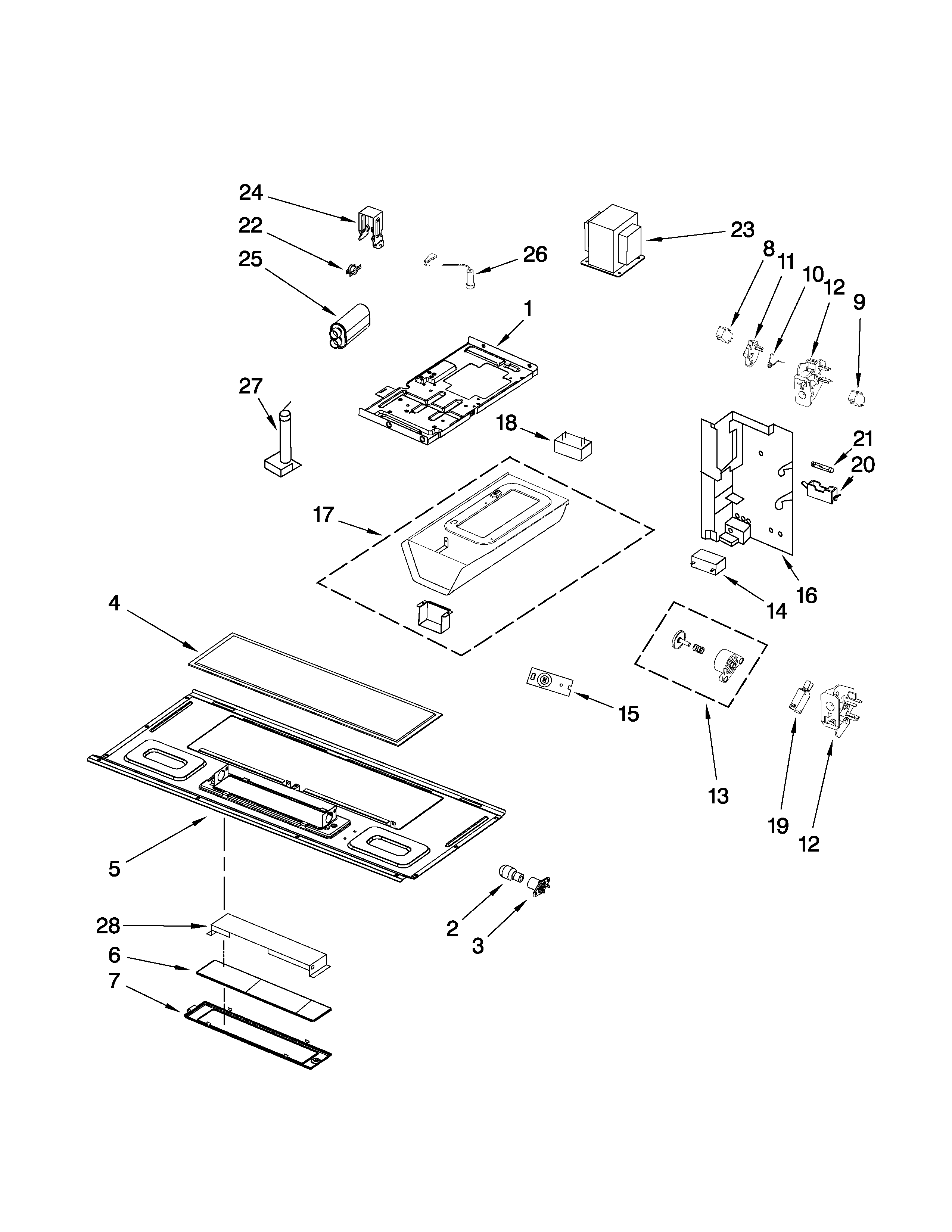 INTERIOR AND VENTILATION PARTS