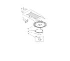 Amana AMV3204VAW1 turntable parts diagram