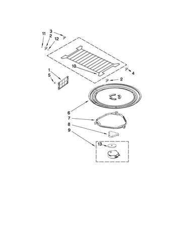 Turntable parts