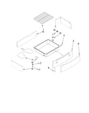 Drawer and rack parts