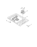 Base plate and convection parts