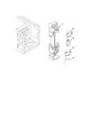 Microwave latch board parts