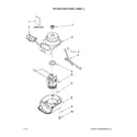 KitchenAid KSB465WH0 unit parts diagram