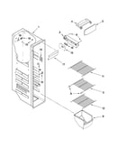 Freezer liner parts