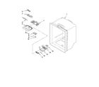 KitchenAid KBRS22KVBL2 refrigerator liner parts diagram