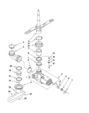 Pump and spray arm parts