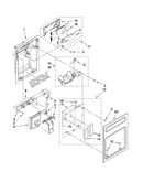 Dispenser front parts