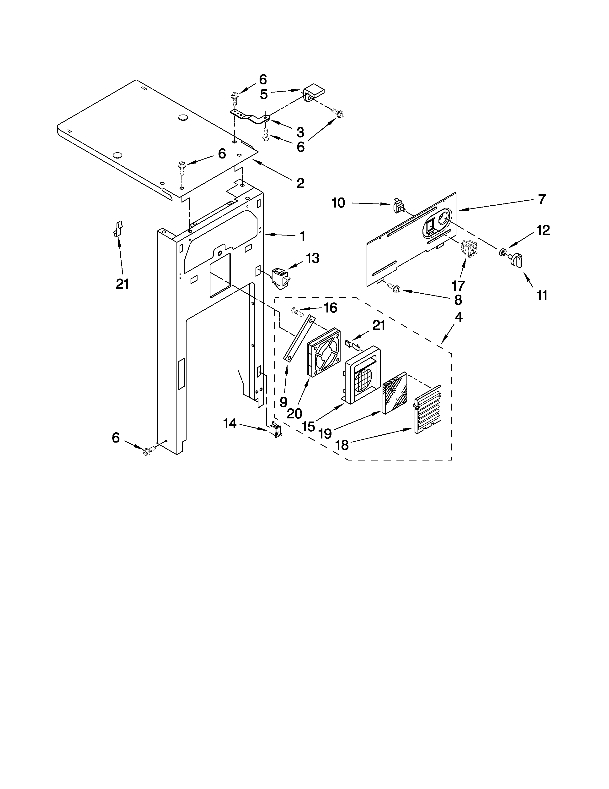 PANEL AND CONTROL PARTS