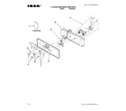 Ikea IBMS1456XB0 control parts diagram