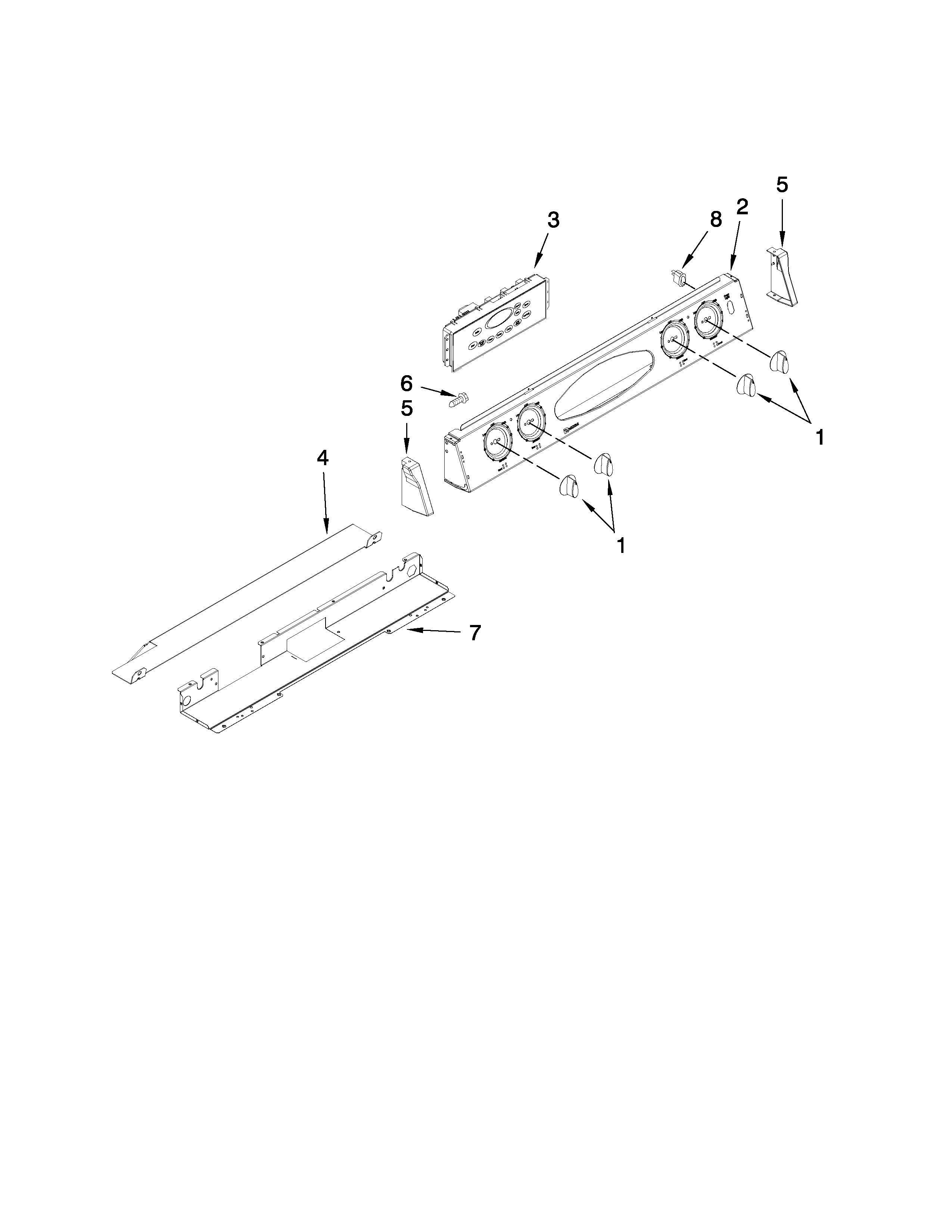 CONTROL PANEL PARTS