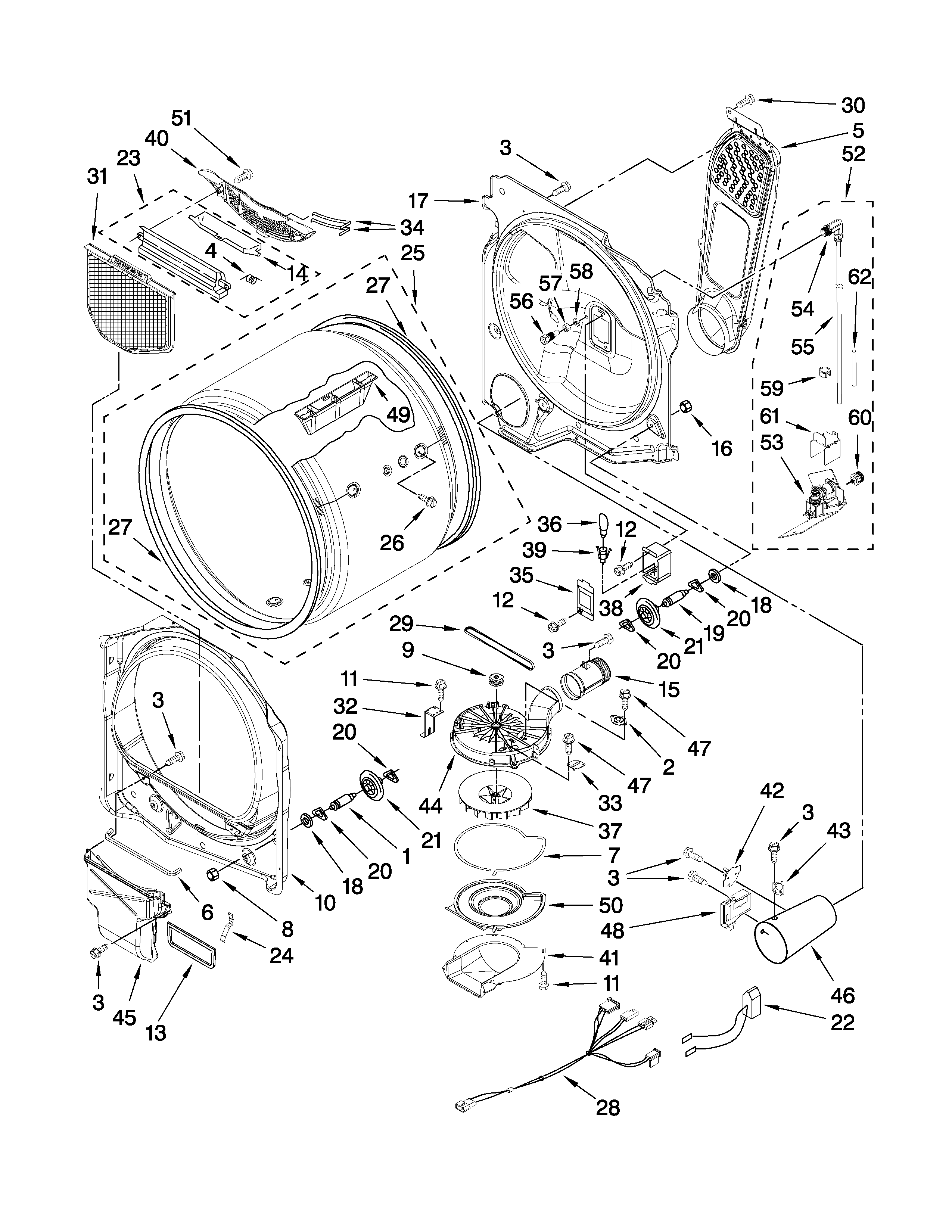 Bulkhead parts