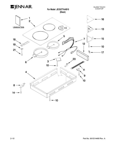 Glass cartridge