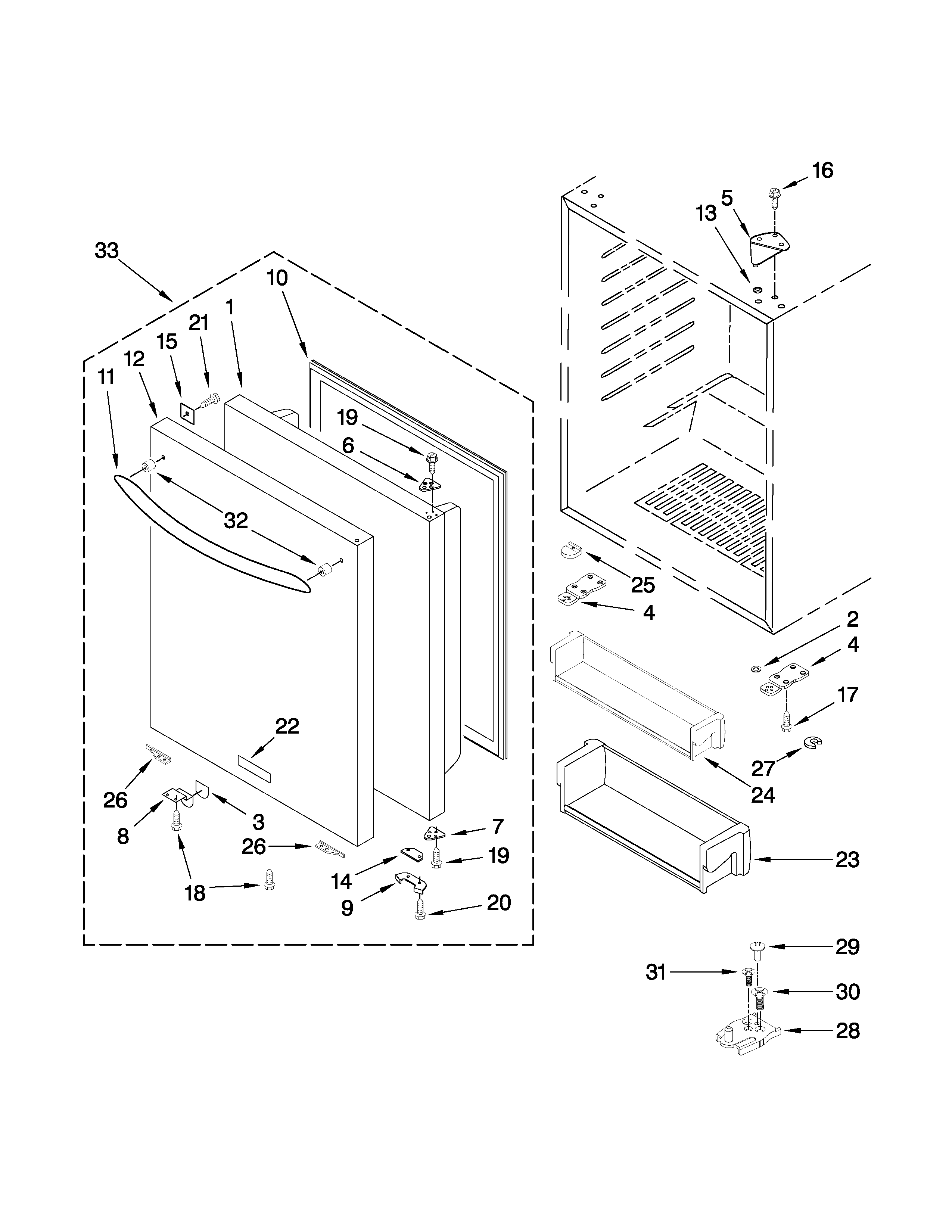 Door parts