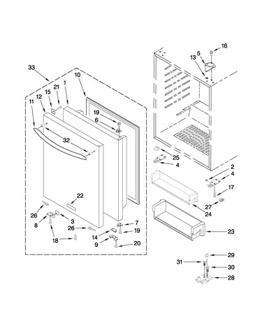 Door parts