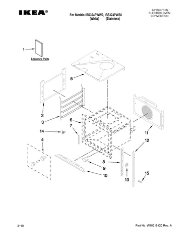 Oven parts