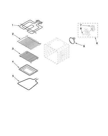 Internal oven parts