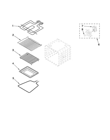 Internal oven parts