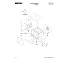 Ikea IBS124PWS0 oven parts diagram