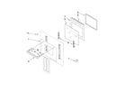 Ikea IBS124PWS0 oven door parts diagram