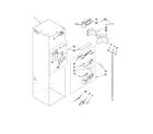 KitchenAid KSSS42FTX04 refrigerator liner parts diagram