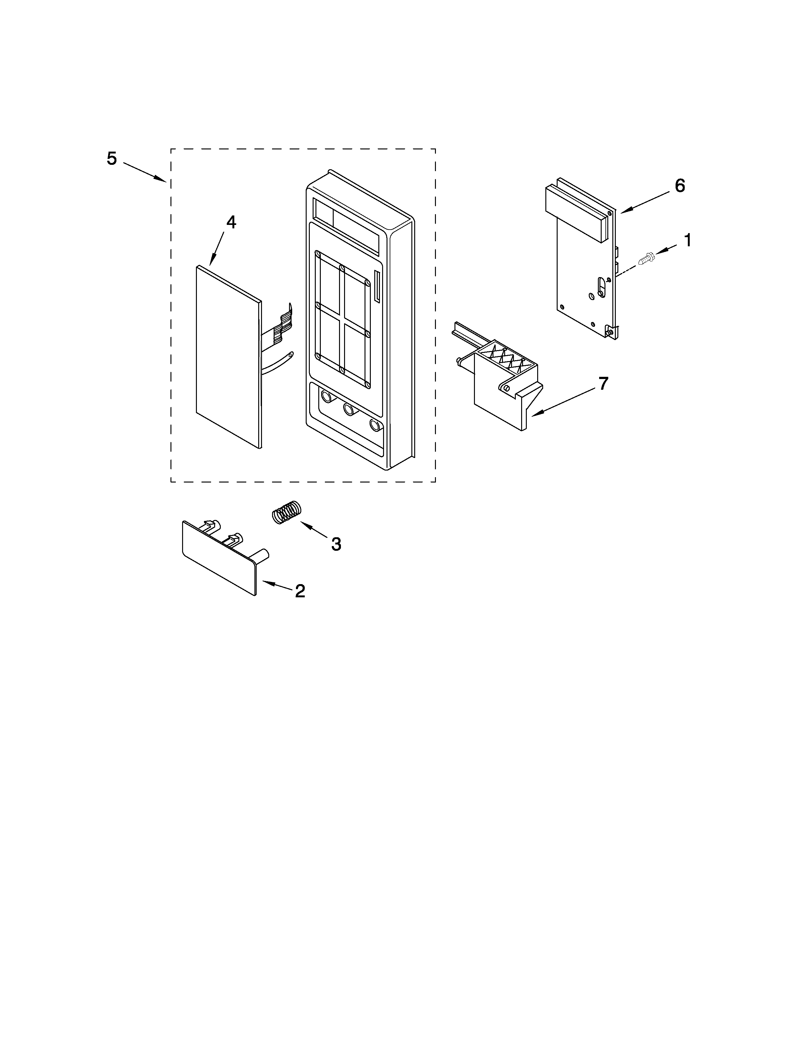 CONTROL PANEL PARTS