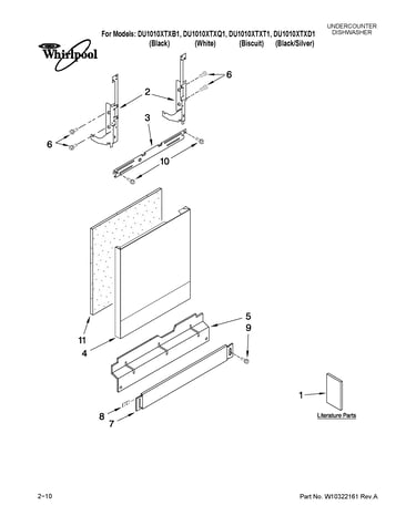 Door and panel parts