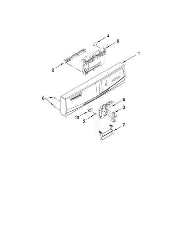 Control panel parts