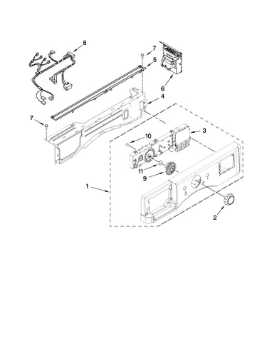 Control panel parts