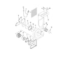 Jenn-Air JDS9865BDP22 blower unit parts diagram