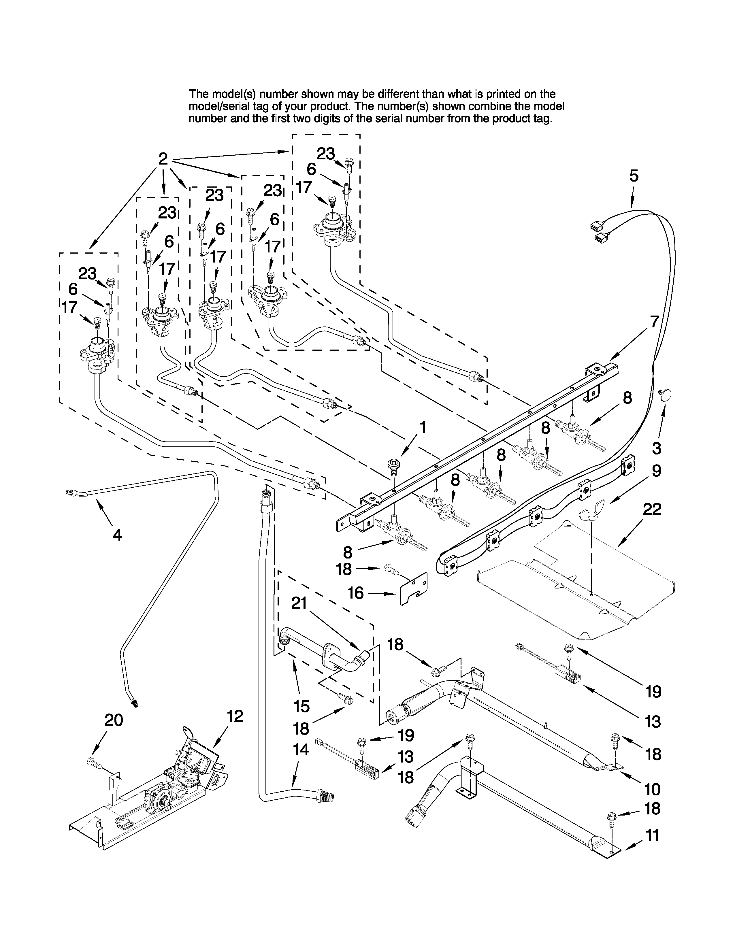 Manifold parts
