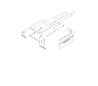 KitchenAid KGRS205TWH4 drawer and rack parts diagram